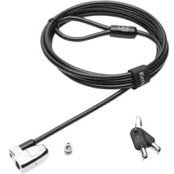 Kensington ClickSafe 2.0 Keyed Cable Lock for Laptops & Other Devices (K64435WW), Black