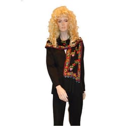 Cashmere Pashmina Group Solid Pashmina Shawl, Scarf, Wrap & Stole(Crewel Embroidery)