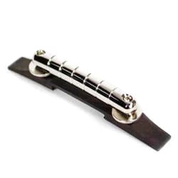 Fender Gretsch Rocking Bar Electric Guitar Bridge - Chrome/Ebony