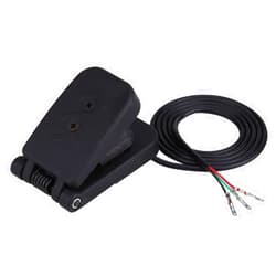 Chiffonade Gas Pedal for Karting,Electric Throttle Foot Pedal - ATV Foot Accelerator Throttle Speed Control Brake Pedal for Go Kart,ATV,E-Bikes & Scooters