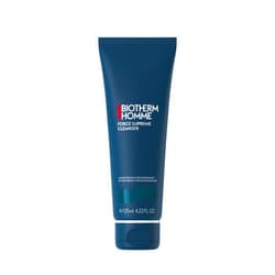 Biotherm Homme Force Supreme Cleanser, Smoothing & Exfoliating Face Cleanser for Men with Blue Algae, Cedar Bud Extract & Exfoliating Micro-Particles, for Soft and Comfortable Skin, 4.2 Fl. Oz.