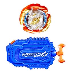 Beyblade Burst QuadDrive Cyclone Fury String Launcher Set - Battle Game Set with String Launcher and Right-Spin Battling Top Toy