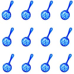 Cabiclean 12 Pack Universal Humidifier Tank Cleaner Demineralization Cleaning Ball for All Humidifiers and Fish Tank, Demineralization Cartridge for humidifier, Purifies Water Eliminates White Dust and Odor