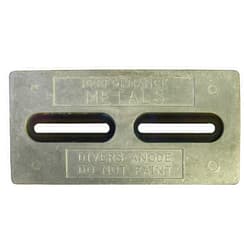 US Marine Products LLC Aluminum DP1 Divers Plate Hull Anode 12 X 6 X 1/2 Inches Replaces Martyr CMDIVERA, DP-612A, Camp DP-1, Tecnoseal TEC-Divers-AL, TEC DP1, DP1, Seachoice 95613