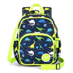 mibasies Backpack Leash for Toddlers 1-3: Baby Backpack for Boys with Anti-Lost Harness - Dinosaur
