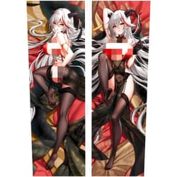 KXUISDUJ Body Pillow Case Hugging Pillow Game Anime Merch Stuffed Double-Sided Printed Peach Skin Plush 59 x 20 Inch Room Decor (Ägir 9) KXUISDUJ