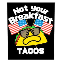 CNW Studio Not Your Breakfast Tacos Bumper Sticker Vinyl Decal 5