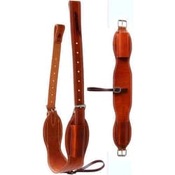 WEMBILS Horse Western Roper Back Cinch Billets Saddle Billets TACK Horse Cinches (Leather)