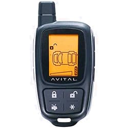 Avital 7345L 2-Way 4-Button LCD Replacement Remote