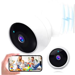 AMTIFO Security Cameras Wireless Outdoor Magnetic: Install-free Smart Indoor 2K WiFi - Long Battery Life Powered Cameras for Home Security with AI Motion Detection