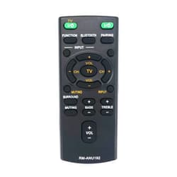 ROLLGAN RM-ANU192 Replace Remote Control Compatible with Sony Sound bar SUB SA-CT60BT RM-ANU191 HT-CT60BT