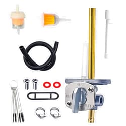 JDLLONG Big Bear 350 Fuel Gas Tank Switch Valve Petcock Kit For Yamaha Big Bear 350 1987-1999 Kodiak 400 4WD 1993-1999 YZ125X 2020-2022 YZ250X 2016-2022