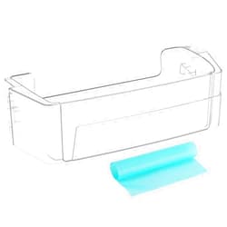 Fetechmate WR71X38318 WR71X24428 Refrigerator Door Shelf Bin Replacement Fit for G-E Refrigerator Door Shelves, Replaces 4975917, AP7175677, PS16619590, EAP16619590 Refrigerator Parts by Fetechmate
