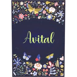Caterina Betty Fr Publishing Avital: Carnet de notes A5 | Prénom personnalisé Avital | Cadeau d'anniversaire pour fille, femme, maman, copine, sœur ... | Design: jardin | 120 ... Format A5 (14.8 x 21 cm) (French Edition)