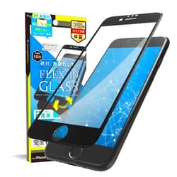 Simplism TR-IP224-G3-B3CCBK Simplism iPhone SE (3rd Generation) / iPhone SE (2nd Generation) / 8 / 7 / 6s / 6 [FLEX 3D] Reduced Blue Light Reduction, Composite Frame Glass