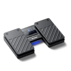 Donner Wireless Bluetooth Page Turner Pedal for iPad Tablets Phone Foot Pedal, Black