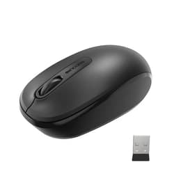 Incase Wireless Mobile Mouse 1850 – Designed by Microsoft – Compact, Comfortable, Right/Left Hand Use, 6-Month Battery Life, Nano Transceiver, Works with Mac/Windows 8/10/11 (Black)