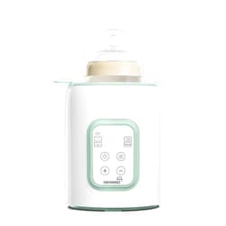 GROWNSY Baby Bottle Warmer, 8-in-1 Fast Baby Milk Warmer with Timer for Breastmilk or Formula, Accurate Temperature Control, 24H Keep, Food Heater&Defrost BPA-Free Bottle Warmer for All Bottles- Green