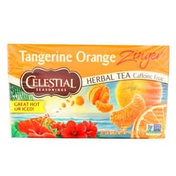 Celestial Seasonings Tangerine Orange Zinger Tea, 20 ct