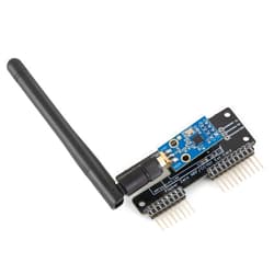 BOSTIN External CC1101 Antenna Module for Flipper Zero - SubGhz GPIO Board 433MHZ Antenna Provided (Black)