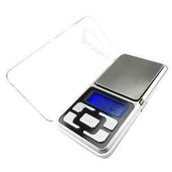 INNOLIFE High Accuracy Mini Electronic Digital Pocket Scale Jewelry Weighing Balance Portable 500g/0.1g Counting Function Blue LCD g/tl/oz/ct