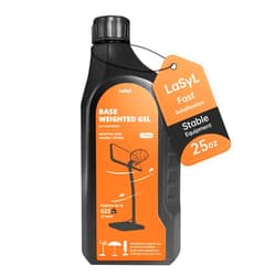 LaSyL Base Weighted Gel (25/50 Ounces) - Sand & Sandbag Replacement for Anchoring Portable Basketball Hoops, Outdoor Umbrellas and Volleyball Nets - More Effective Than Water Alone
