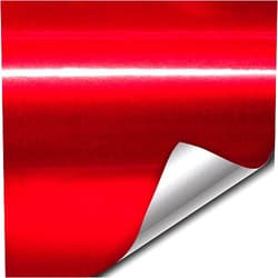 VViViD+ Gloss Liquid Metal Red Vinyl Car Wrap Film (1ft x 5ft)