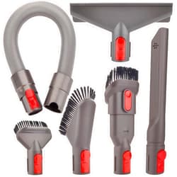 Fullclean Attachments Kit for Dyson V15 V15s V9 V8 V11 V12 V10 V7 Gen5 Cordless Vacuum Cleaner,Compatible with Detect/Absolute/Outsize/Slim Accessories Replacement Brush Parts