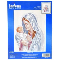 Janlynn Counted Cross Stitch Kit, The Blessed Mother