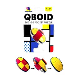 Brainwright - QBOID - The 1-2-3 Pocket Brain Teaser Fidget Puzzle