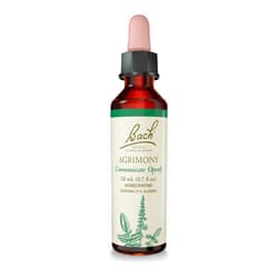 Bach Original Flower Remedies, Agrimony for Open Communication, Natural Homeopathic Flower Essence, Holistic Wellness and Stress Relief, Vegan, 20mL Dropper
