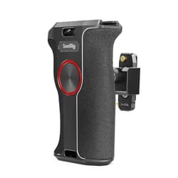 SmallRig Push-Button Rotating NATO Handle, Quick Release Handgrip for DLSR Camera Cage Kit, w/Built-in NATO Rail, Left Side - 3260