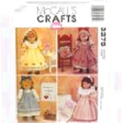 McCall's McCalls Crafts Gotz 3275 Pattern Dresses Fits American Girl Dolls and 18