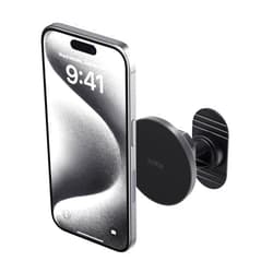 iOttie iTap 3 Magnetic Flush Mount Car Mount Phone Holder with Magnetic Ring Adapter. Compatible with MagSafe, iPhone, and Android Smartphones.