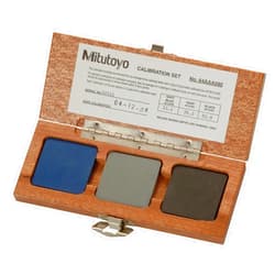 Mitutoyo Calibration Set, Shore D, Range 20, 40, 80, 64AAA590
