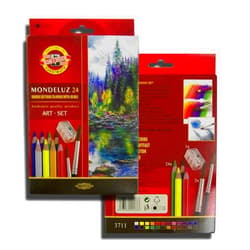 Koh-I-Noor 3711 Mondeluz Aquarell Coloured Pencils - Assorted Colour (Set of 24)