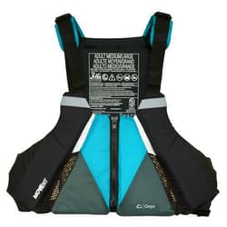 Full Throttle ONYX MoveVent Curve Paddle Sports Life Vest, X-Small/Small, Green