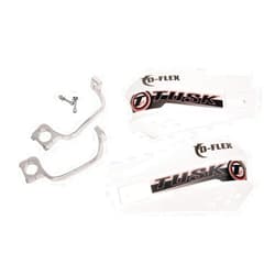 Tusk 1198140005 Mx D-Flex ATV Handguards White