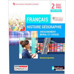 French Edition by Alexandra Monot (Author), Roland Tissot (Author), Mélina Pierallini (Author), Charles-Antoine Wanecq (Author), Thomas Lacomme (Author), Aurélie Tapie (Author), Thomas Reyser (Author), Dominique Colonna (Author), Solène Billaud (Author), Lise Campy-Weis (Author), Vanessa Henriette de Hillerin (Author), David Martin (Author), Solène Mazas-Verhille (Author), Marie Panter (Author), Francis Sanchez (Author), Ada Smaniotto (Author), Marie-Pierre Verhille (Author), Justine Wanin (Author), Estelle Planchon (Author), Adrien David (Editor), Éric Godeau (Editor) & 17 more Français Histoire Géographie Enseignement moral et civique 2ème année BAC PRO Regards Croisés - Livre + Licence élève - 2022