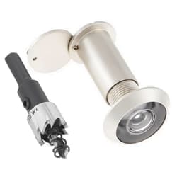HOJLKLD Door Viewer Peephole,Solid Brass 200 Degree Peep Hole with 16 MM Drill Bit for 1-1/2