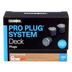 Starborn Industries Starborn Pro Plugs for Fiberon Cottage Decking - 100 Count