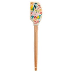 Karma, Silicone Spatula with Wood Handle Heat Resistant, Baking, cooking and Mixing Spatulas, Modern Farmhouse Kitchen Décor, Gift for Chef, Cooks, Housewarming Gift, Bird