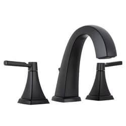 Miseno MNO641L Elysa 1.2 GPM Widespread Bathroom Faucet with Pop-Up Drain Assembly - Flat Black