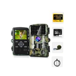 AOBOCAM Trail camea, 2.7K Game Camera 58MP Full HD Wildlife Camera with Motion Detector Night Vision Bird Watching with 32G SD Card,0.1s Trigger,IP66 Waterproof,Timer,Time Lapse, Pet Monitoring