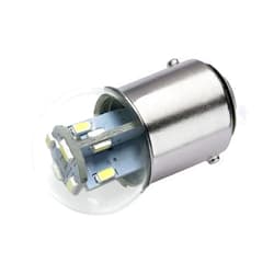 Aero-Lites - HIGH PERFORMANCE LED DESIGNS Aero-Lites.com #90 Miniature Bulb LED Replacement | 12/14 Volt AC/DC | Base Style: BA15D | Replaces Filament Bulbs: #90, #68, #96, #1178 ((05) Warm White)