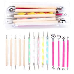 LOKUNN 14 PCS Dotting Tools Ball Styluses with Box, Dotting Tools Set Rock Painting, Pottery Clay Modeling Embossing Nail Art