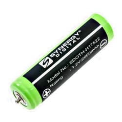 Synergy Digital Shaver Battery, Compatible with Braun Series 3 Shaver, (Ni-MH, 1.2V, 2000mAh) Ultra High Capacity, Replacement for Braun HR-AAUV Battery