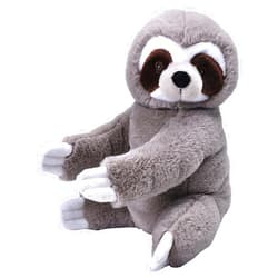 Wild Republic EcoKins Sloth Stuffed Animal 12 inch, Eco Friendly Gifts for Kids, Plush Toy, Handcrafted Using 16 Recycled Plastic Water Bottles