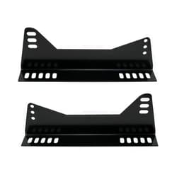RULLINE Bucket Race Seats Side Mount L Bracket - Black (Pack of 1) - Secure and Sturdy Attachment for Cars