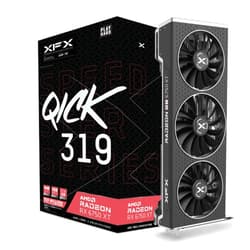 XFX Speedster QICK319 Radeon RX 6750XT CORE Gaming Graphics Card with 12GB GDDR6 HDMI 3xDP, AMD RDNA 2 RX-675XYJFDP